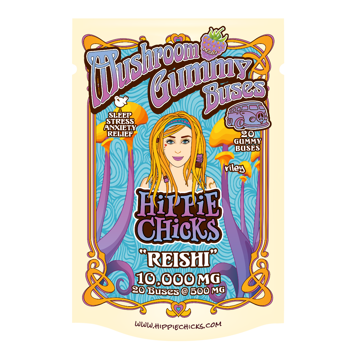 Hippie-chicks-adaptogen-Mushroom-Reishi-sleep-stress-relief