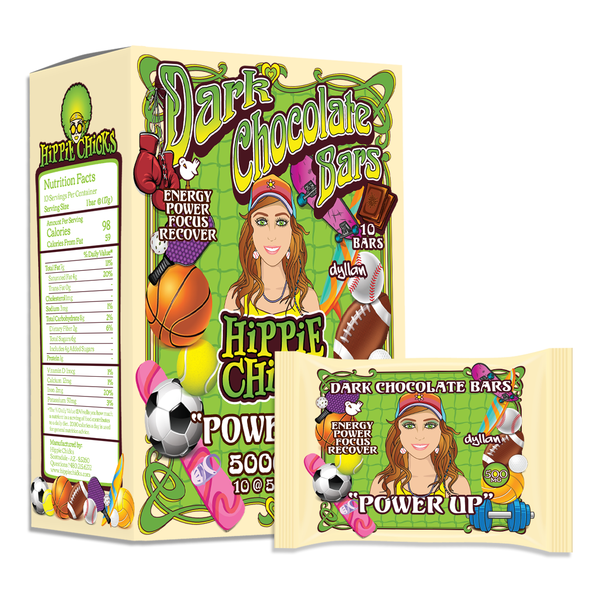 Hippie-Chicks-NOOTROPICS-Chocolate-for-Athletes-and-Sports-Performance-Power-Up