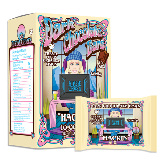 Brain Booster Chocolate Bars "HACKIN"