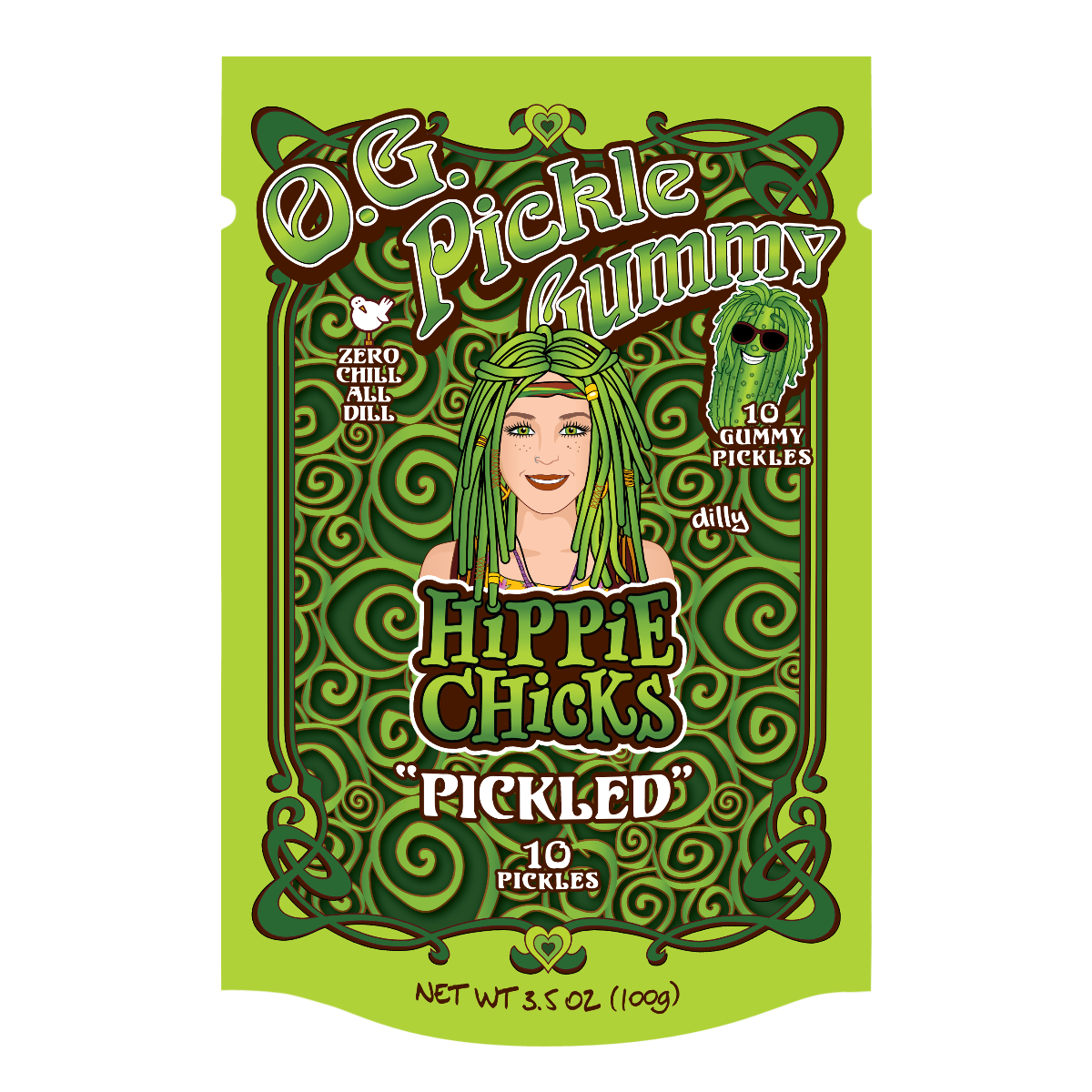 Hippie-chicks-gummies-pickle-all-dill-no-chill-thc-gummies-0mg