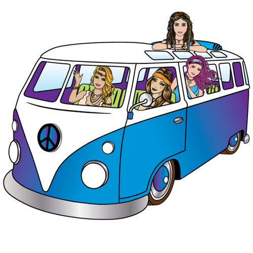 hippie-chicks-vw-bus-for-cbd-thc-chocolate-600x600